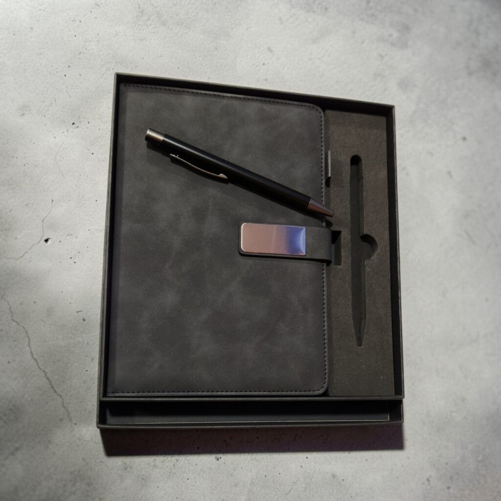 Notebook With Pin